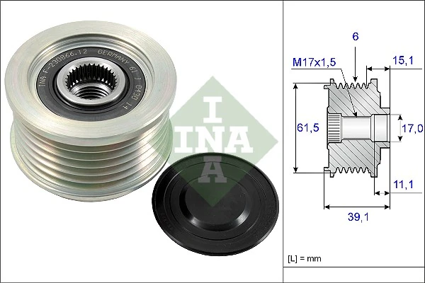 Alternator Freewheel Clutch
